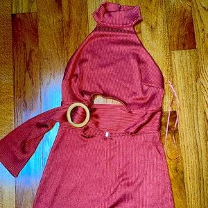 Free People halter jumpsuit!!